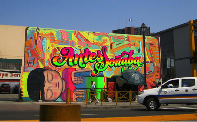 A mural by Elliot Tupac